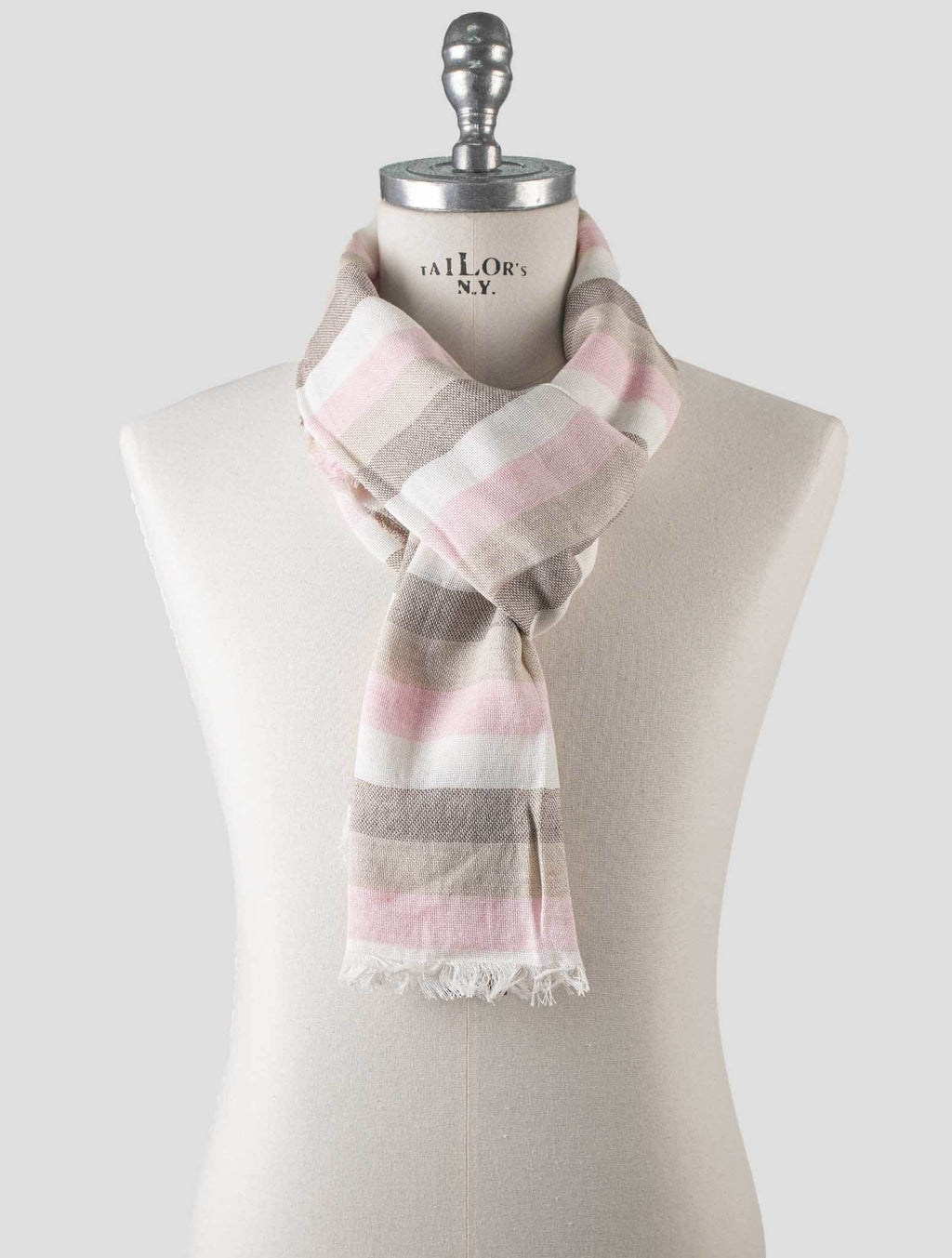 Isaia Isaia Multicolor Cotton Scarf Multicolor 000