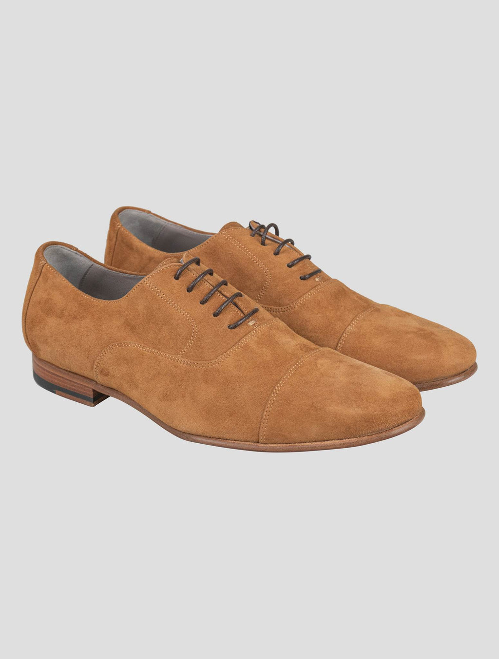 Isaia Isaia Beige Leather Suede Dress Shoes Beige 000