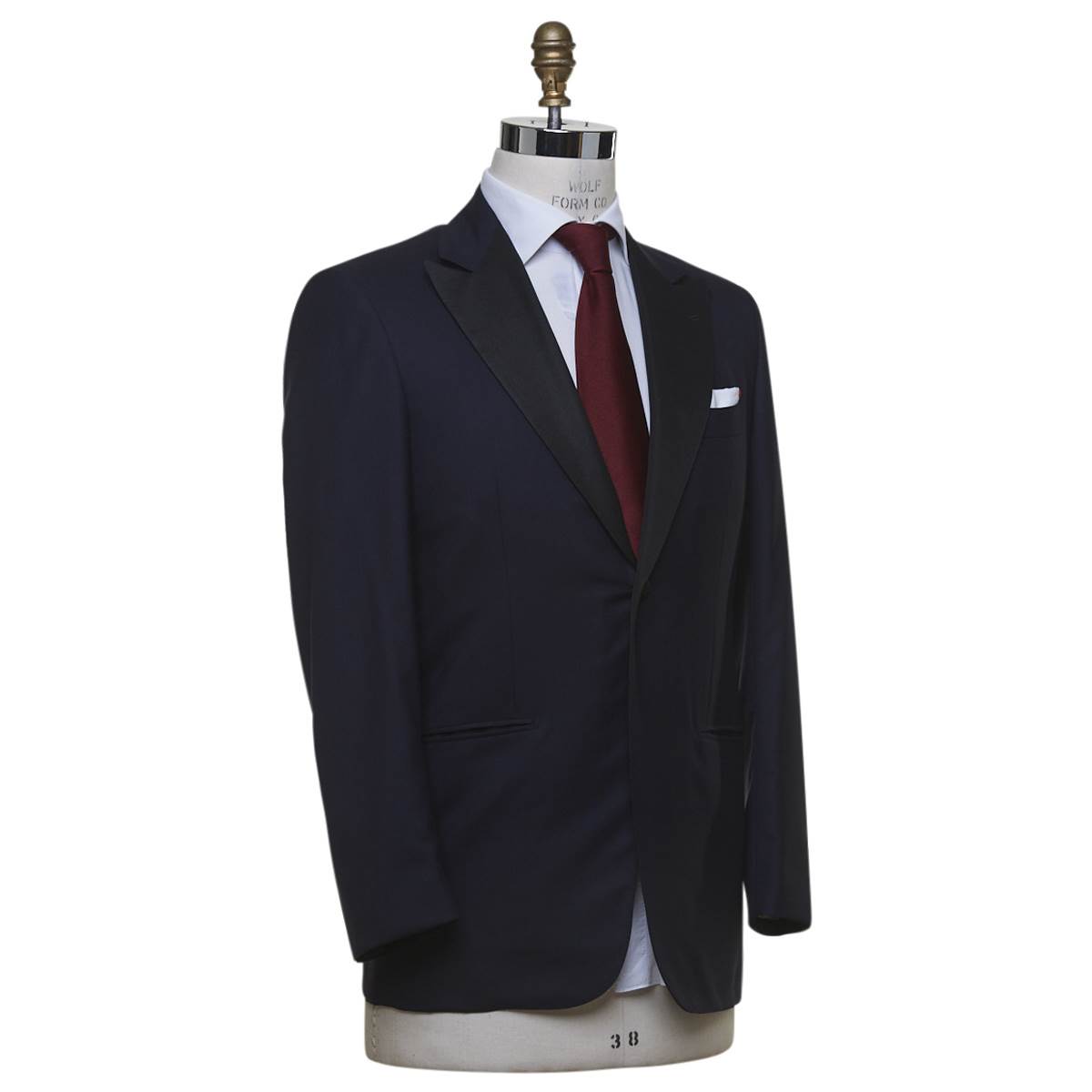 KITON Dark Blue Wool 14 Micron Suit