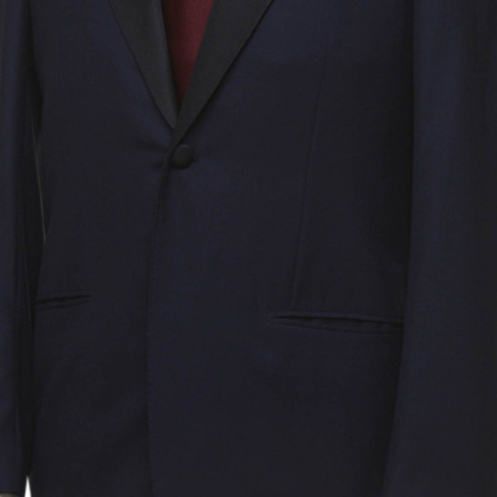 KITON Dark Blue Wool 14 Micron Suit