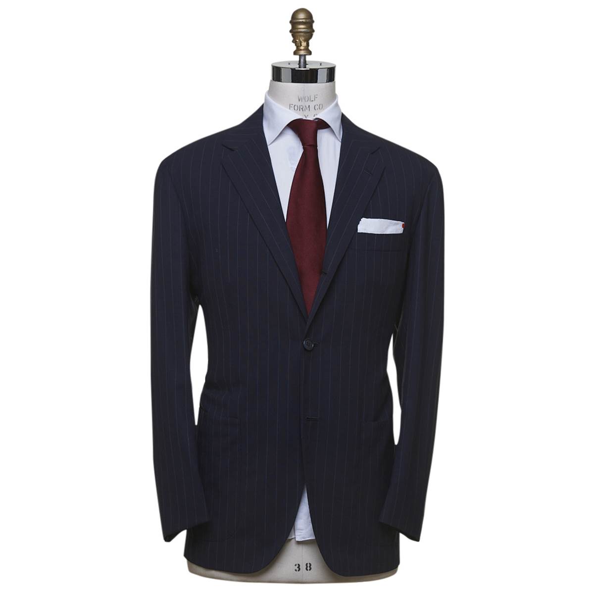 Kiton KITON Blue Wool 150's Suit Blue 000