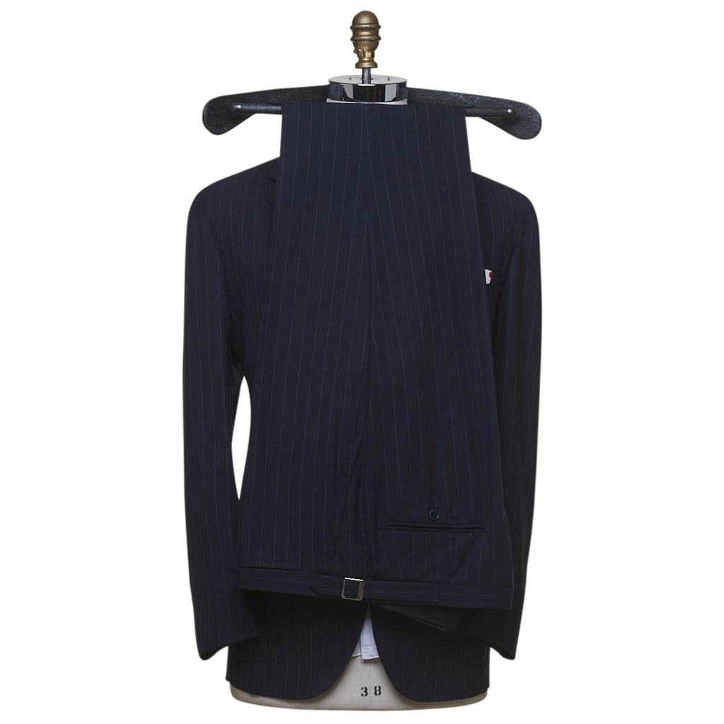 Kiton KITON Blue Wool 150's Suit Blue 001