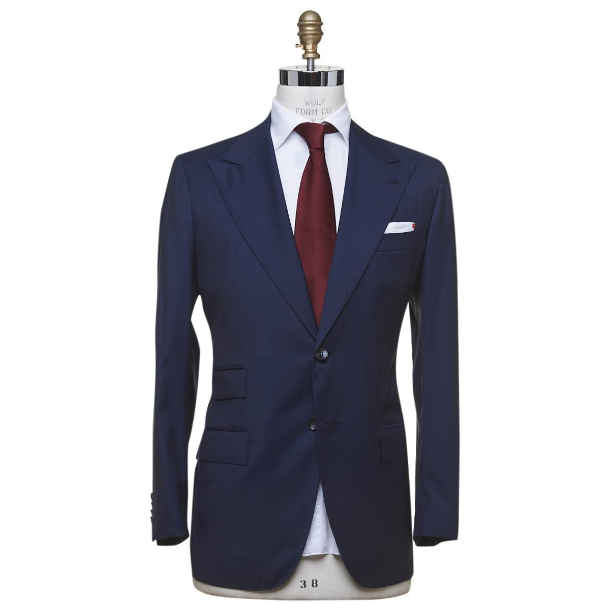 Kiton KITON Blue Virgin Wool Silk Suit EVO Blue 000