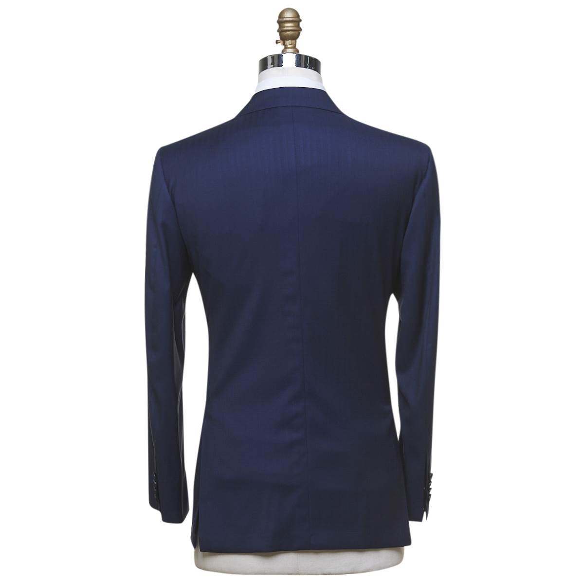 KITON Blue Virgin Wool Silk Suit EVO
