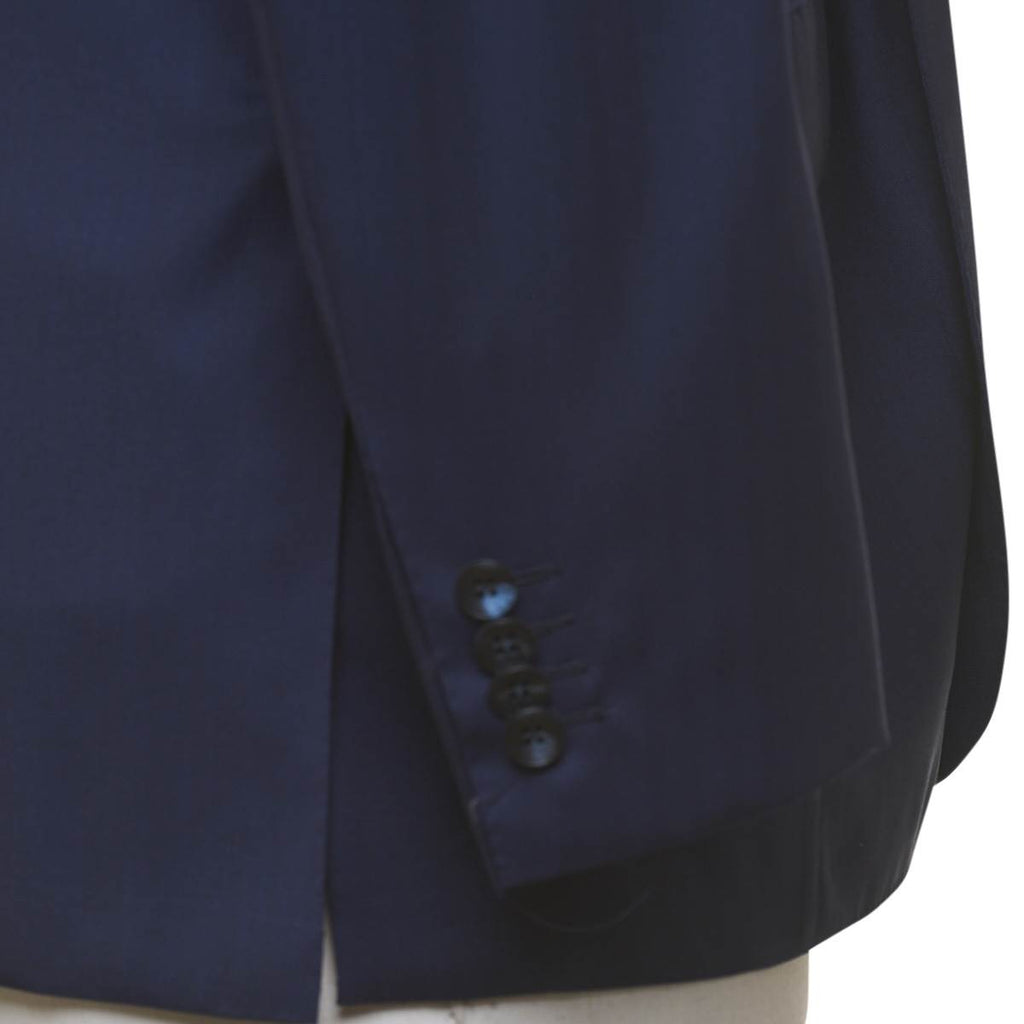 KITON Blue Virgin Wool Silk Suit EVO