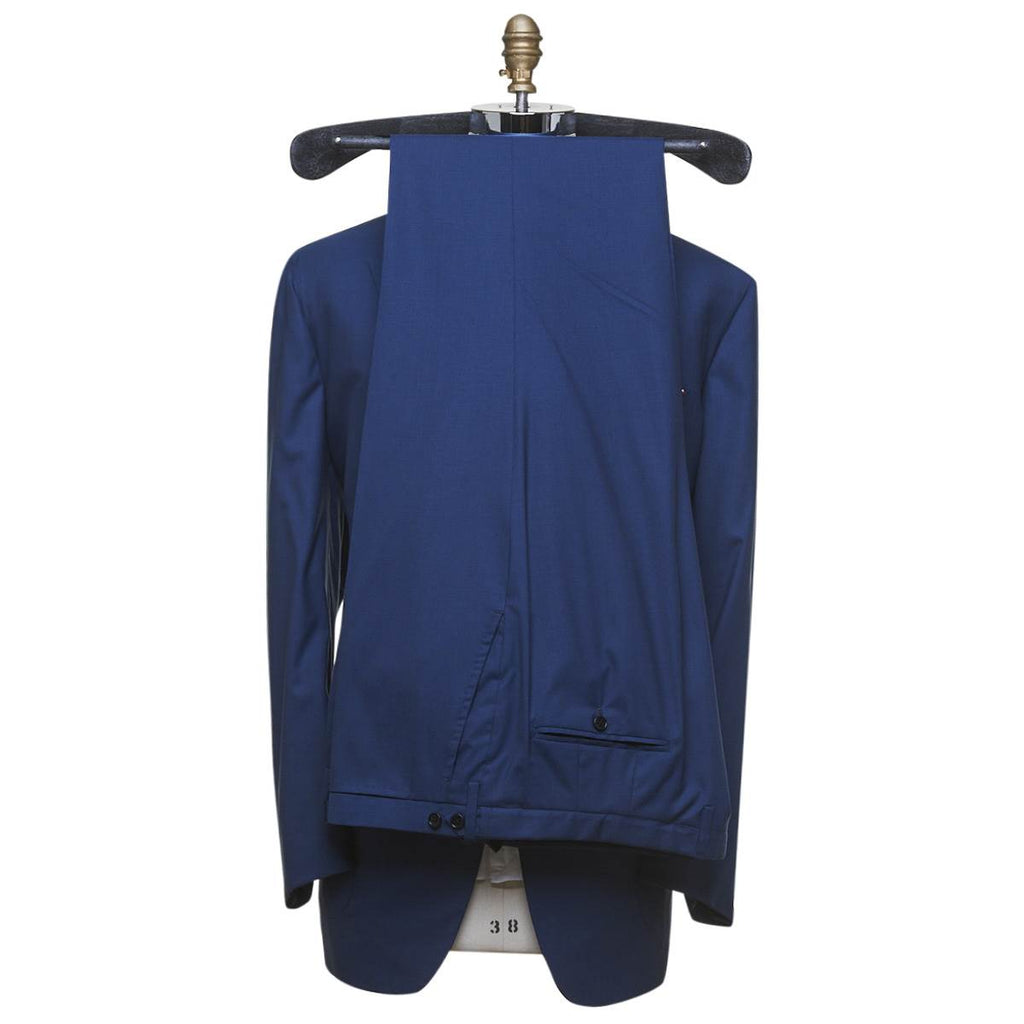 Kiton KITON Blue Wool 14 Micron Suit Blue 001