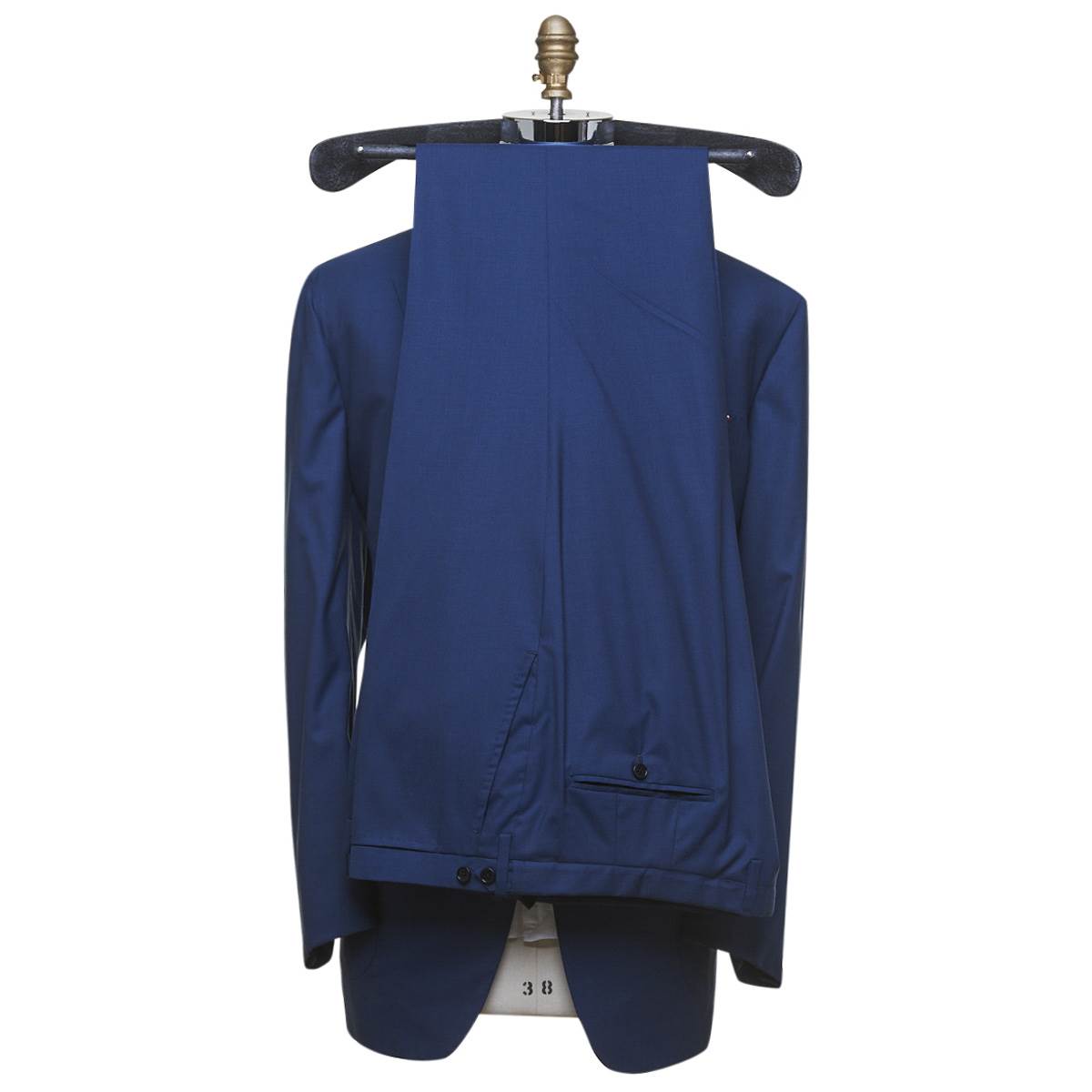 Kiton KITON Blue Wool 14 Micron Suit Blue 001