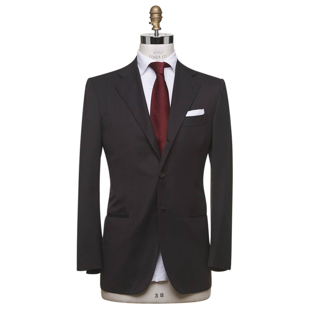 Kiton KITON Brown Wool 14 Micron Suit Brown 000