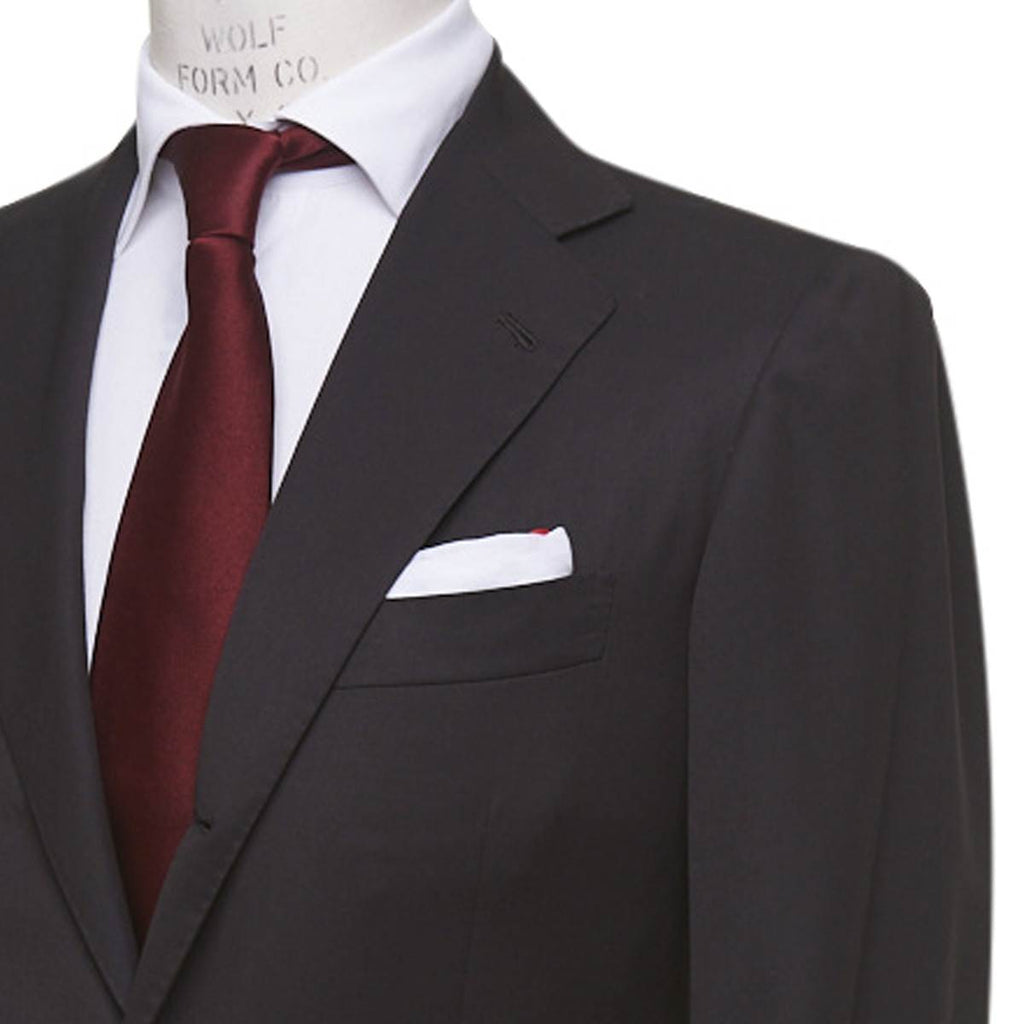 KITON Brown Wool 14 Micron Suit