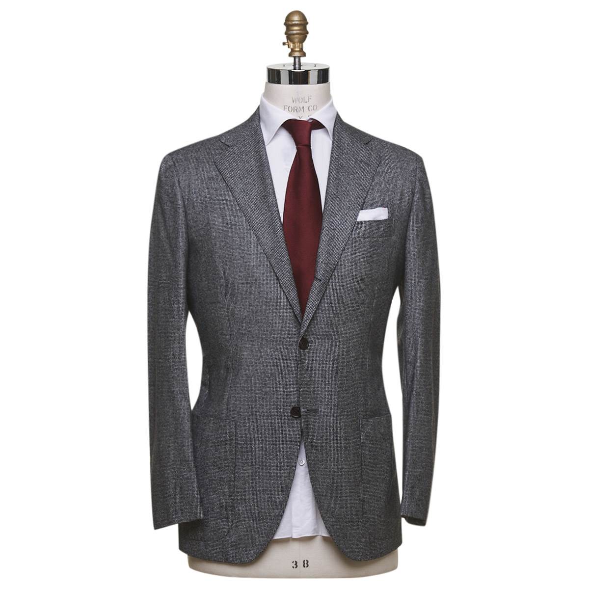 Kiton KITON Gray Cashmere Suit Gray 000