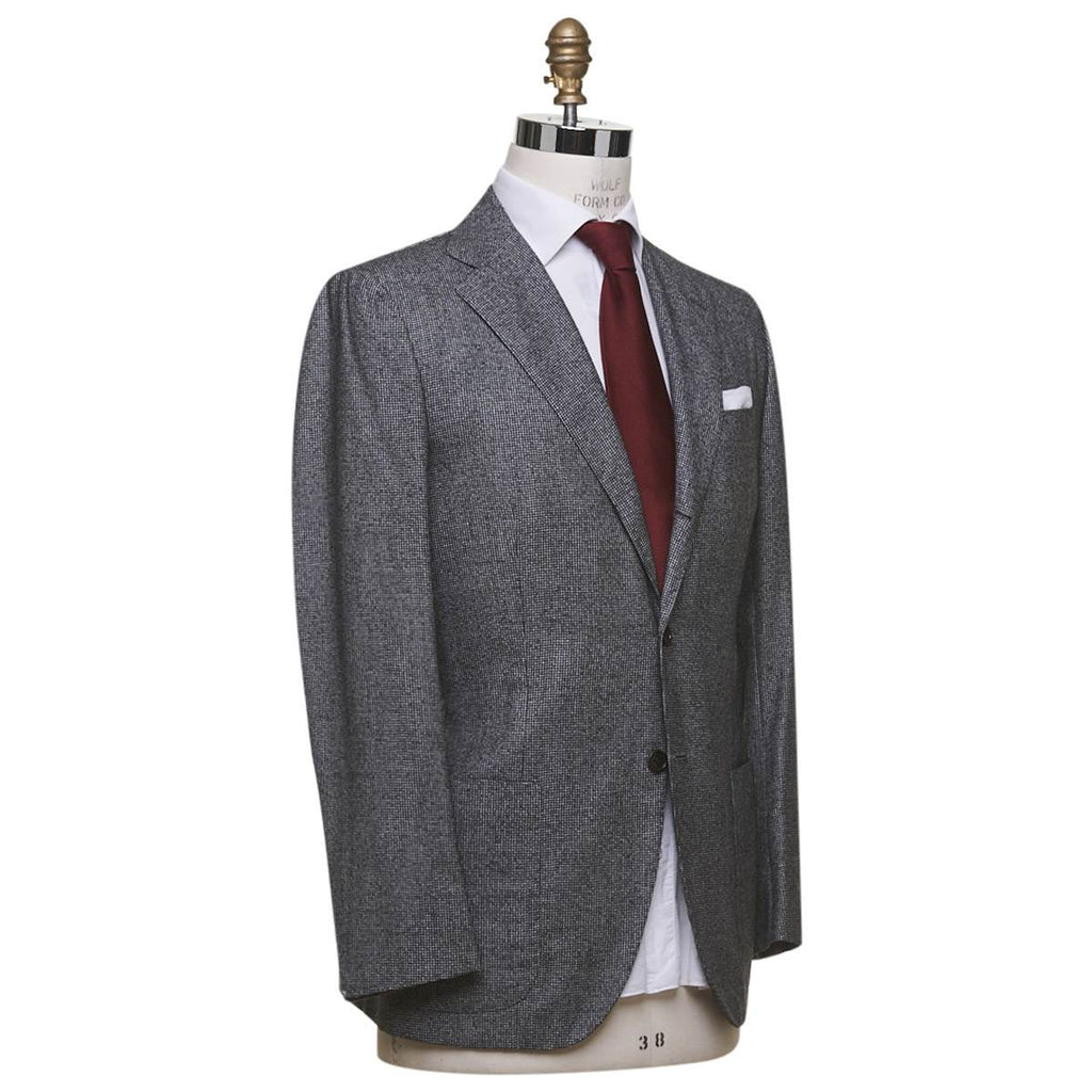 KITON Gray Cashmere Suit