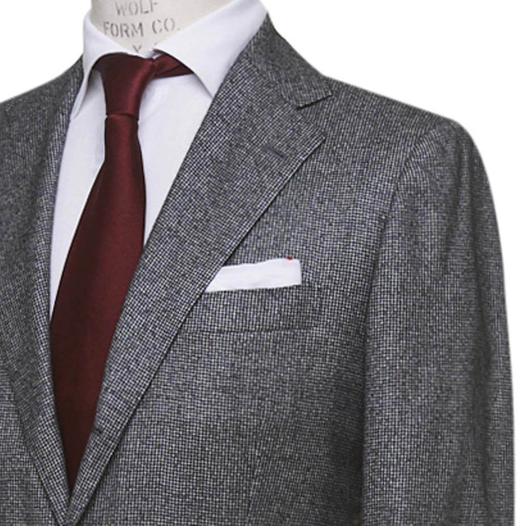 KITON Gray Cashmere Suit