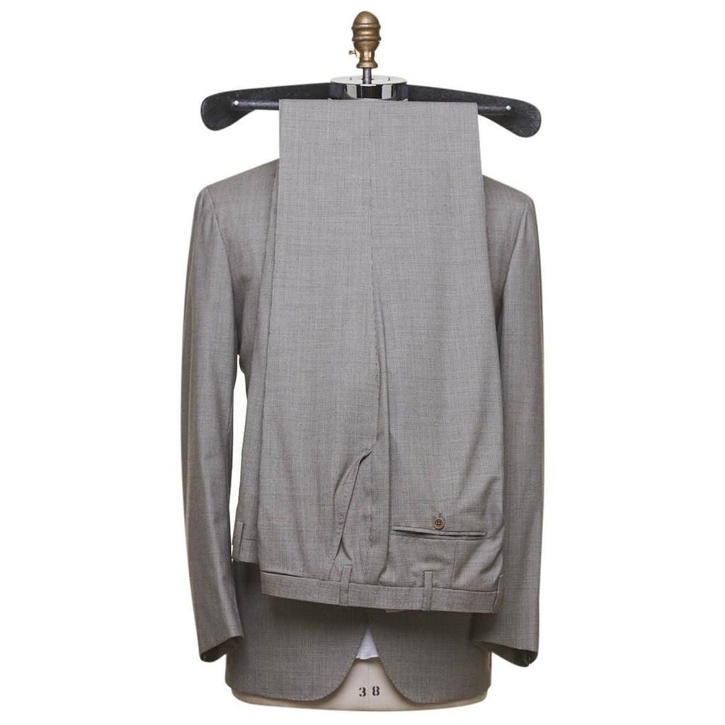 Kiton KITON Gray Wool 14 Micron Suit Gray 001