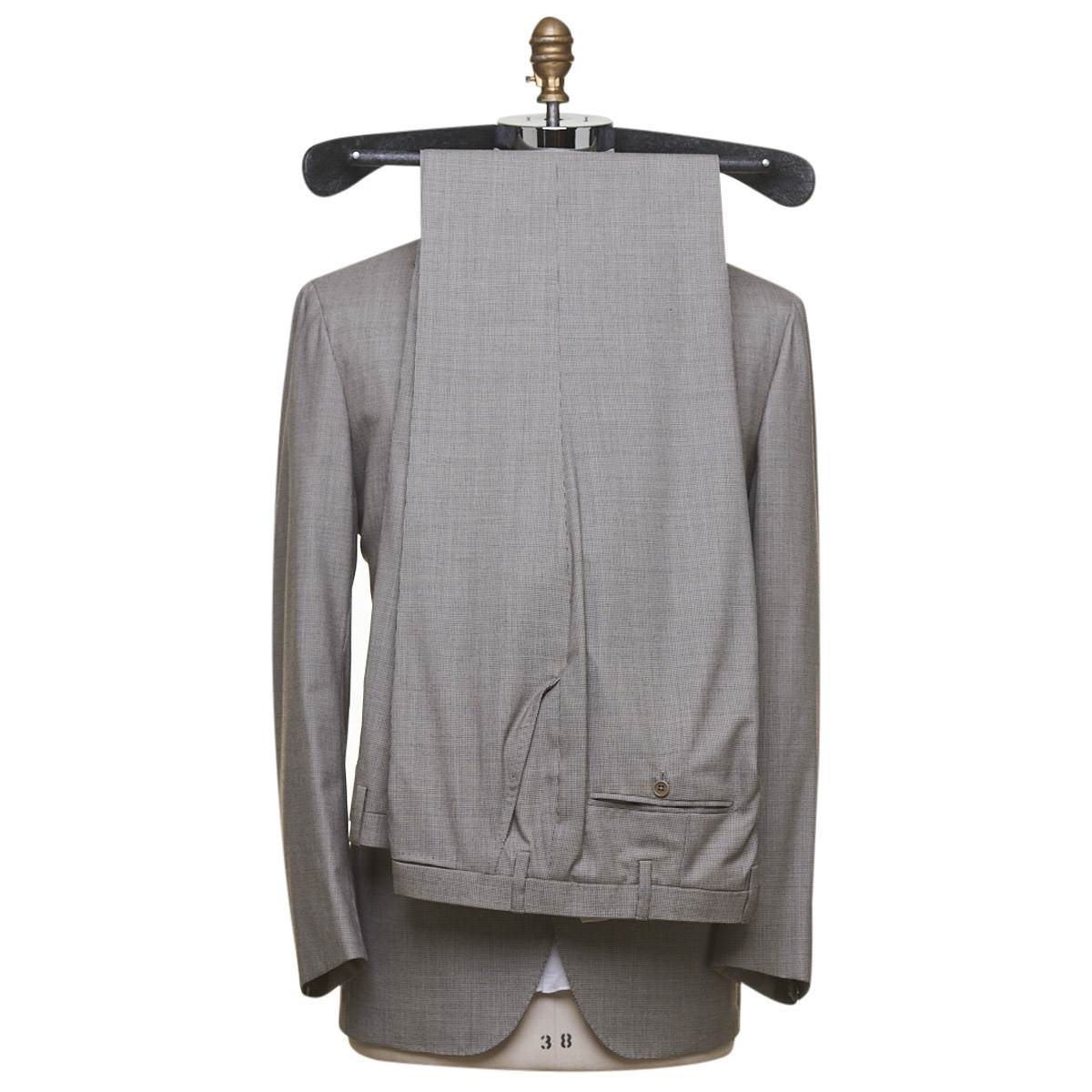 Kiton KITON Gray Wool 14 Micron Suit Gray 001