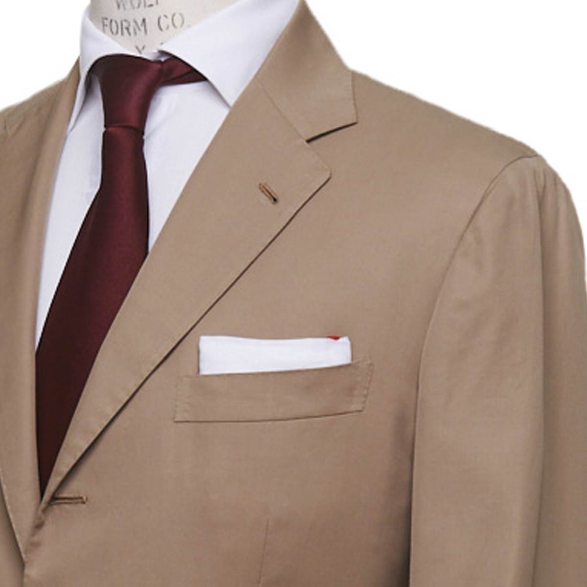 KITON Beige Cotton Suit