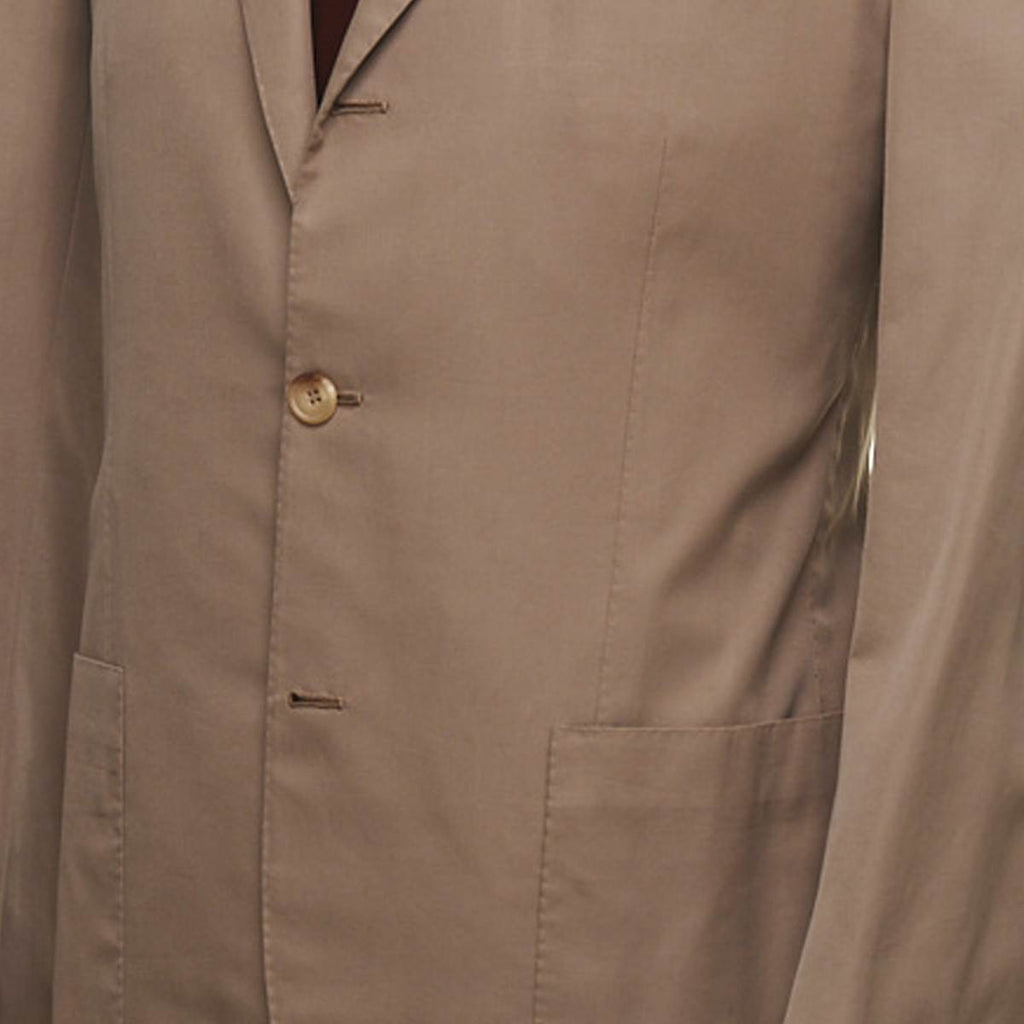 KITON Beige Cotton Suit