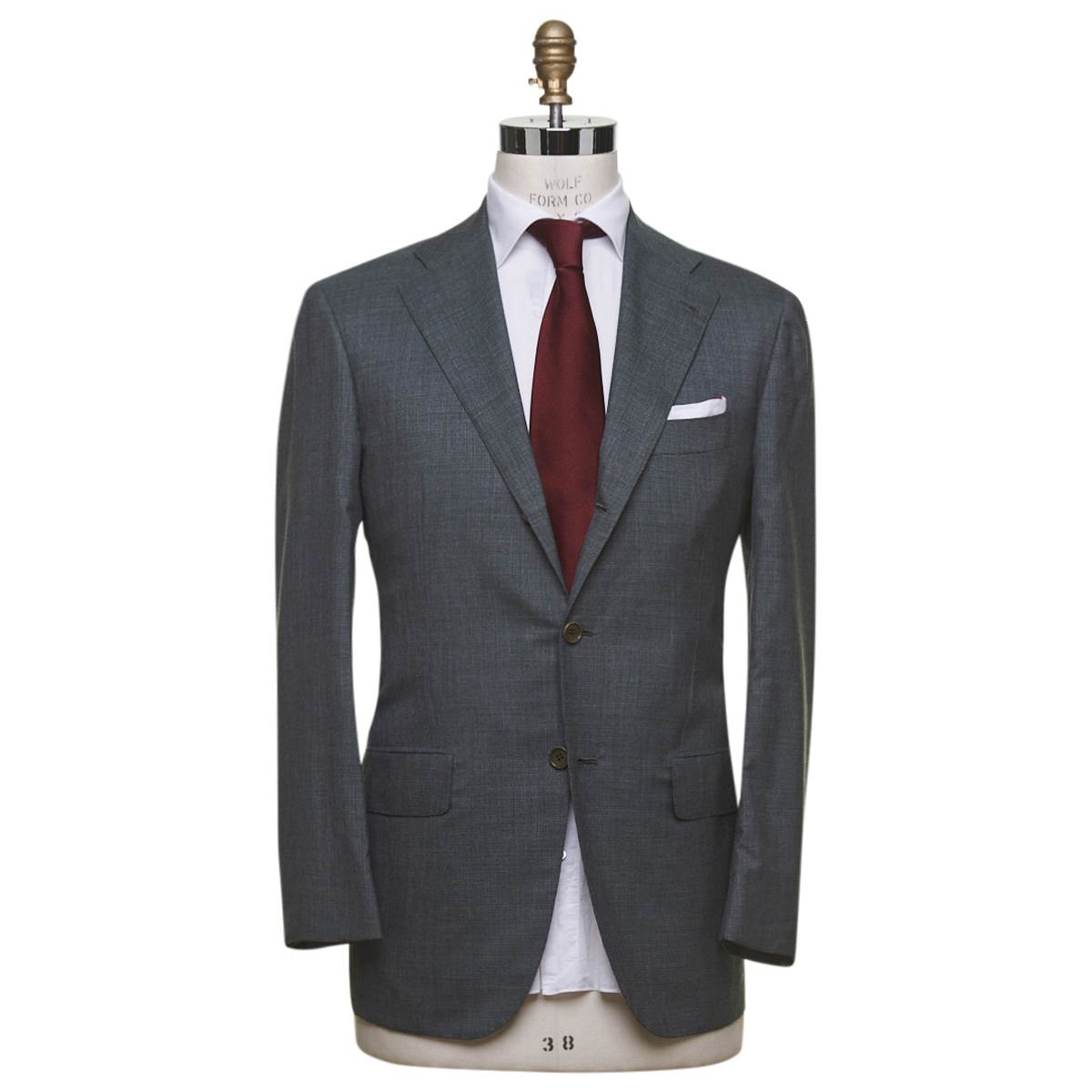 Kiton KITON Green Cashmere Silk Suit Green 000