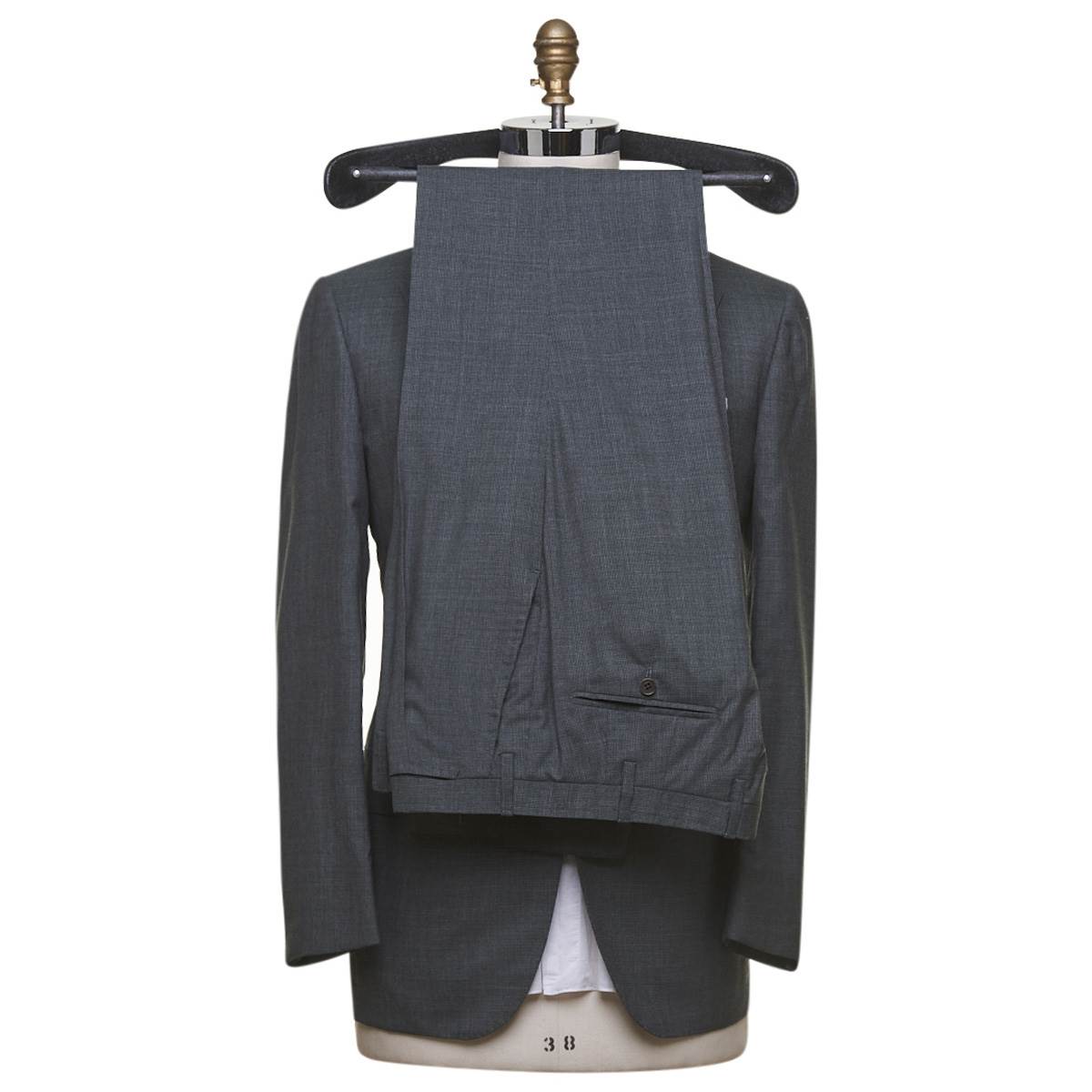Kiton KITON Green Cashmere Silk Suit Green 001