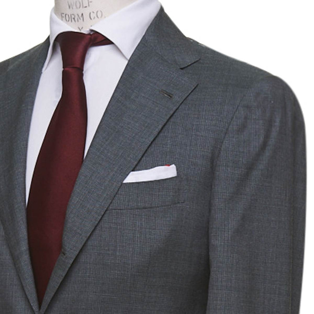 KITON Green Cashmere Silk Suit