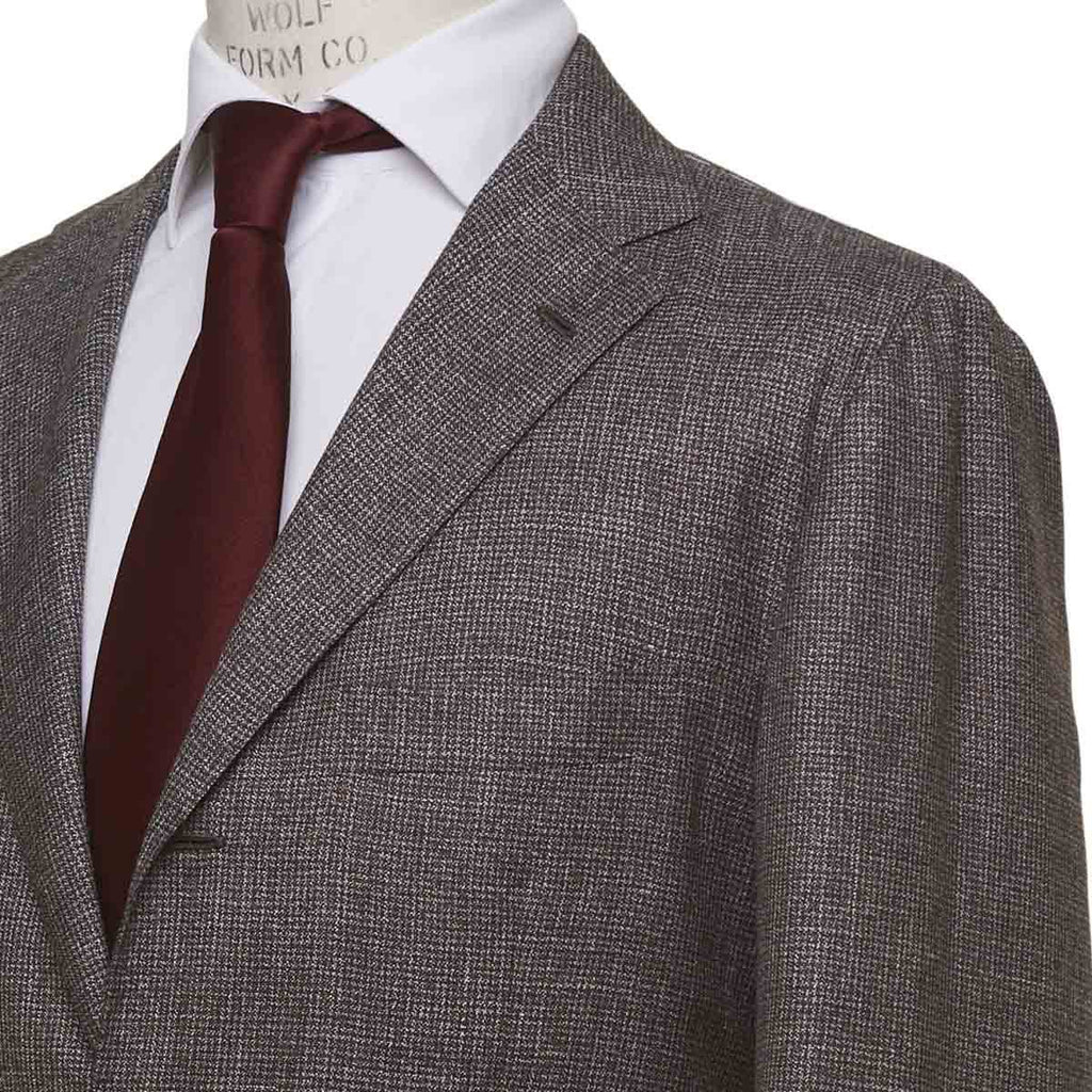 KITON Multicolor Cashmere Linen Silk Suit
