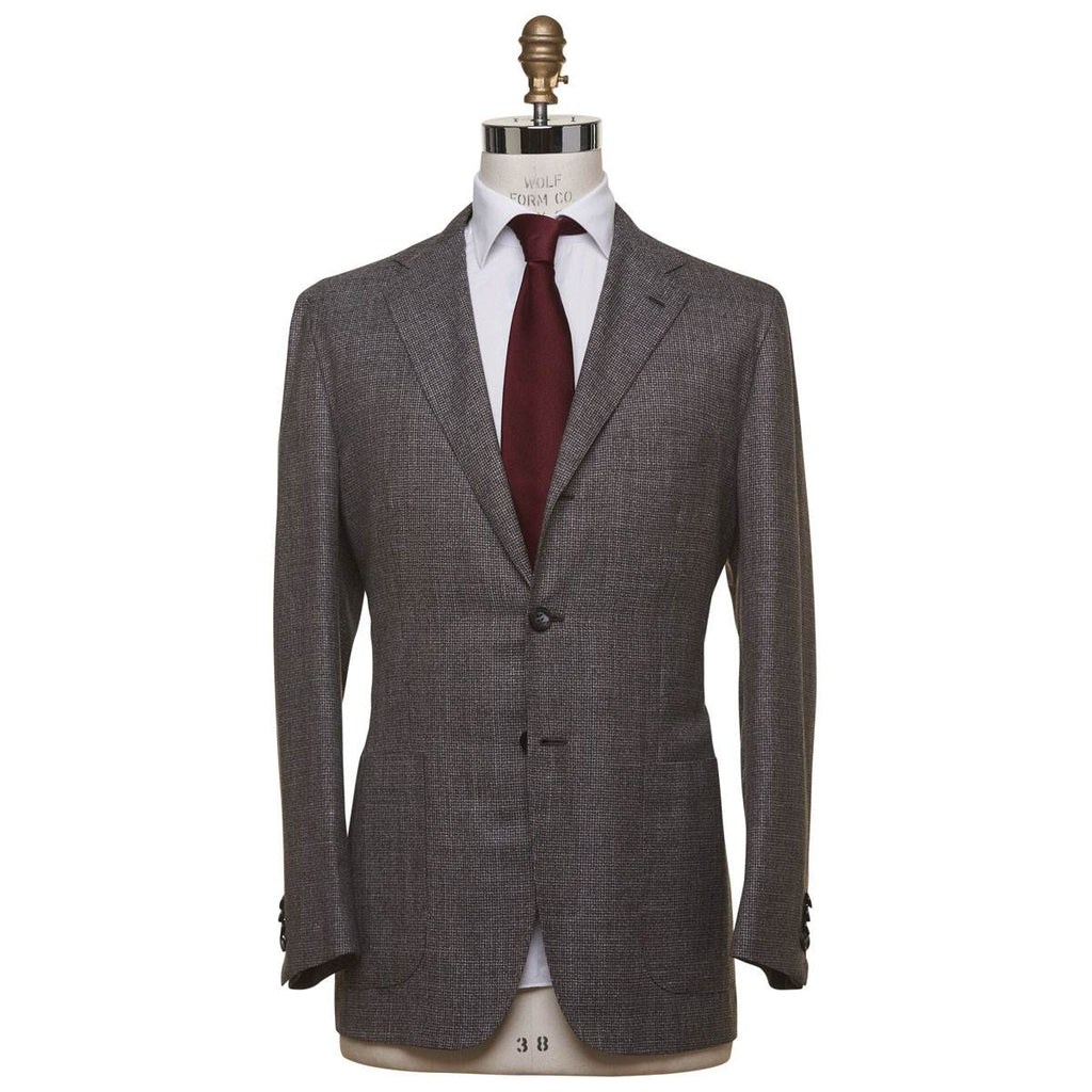 KITON Multicolor Cashmere Linen Silk Suit