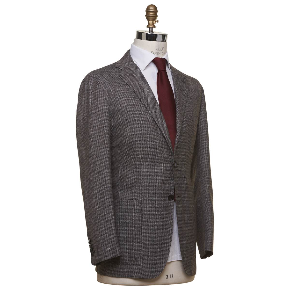 KITON Multicolor Cashmere Linen Silk Suit