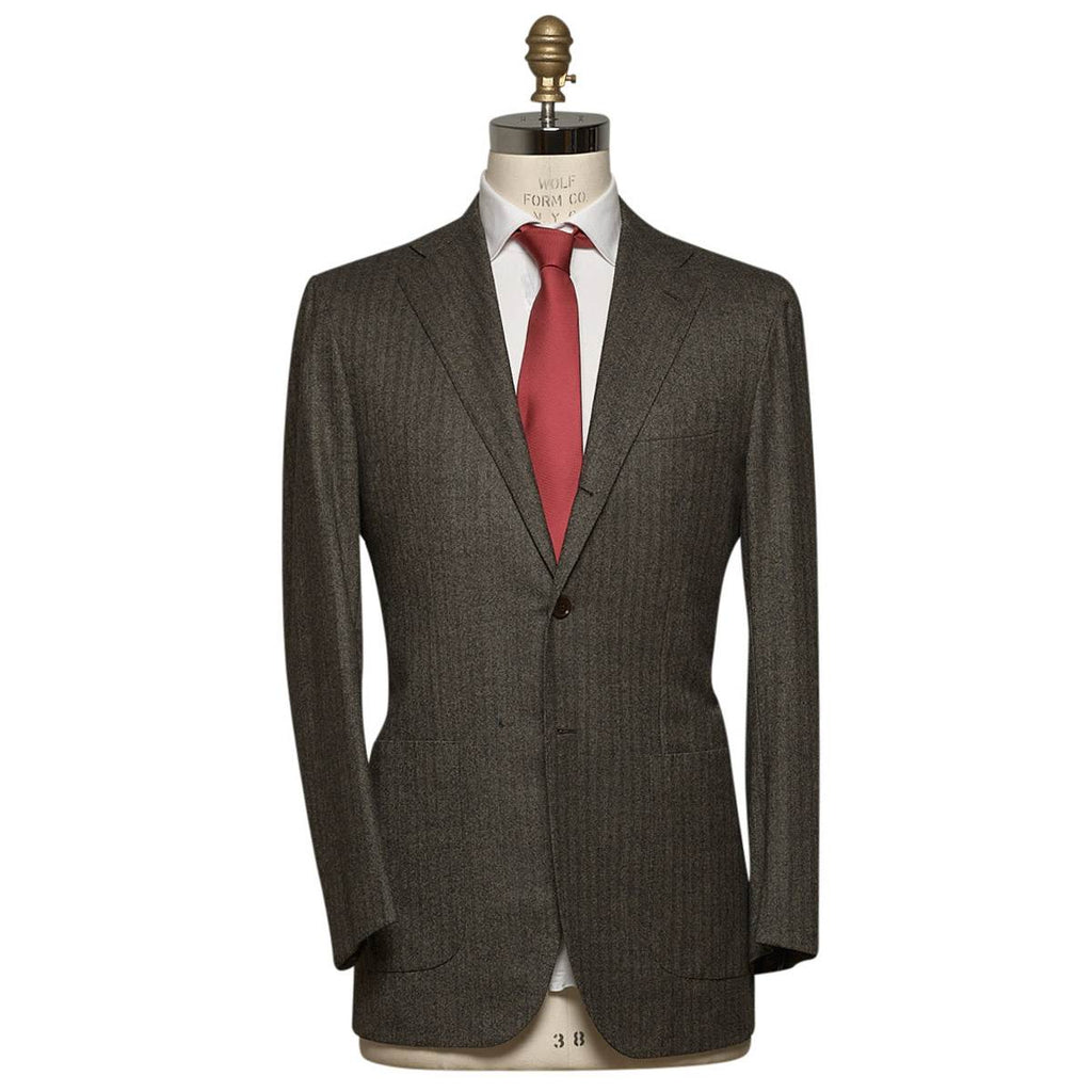 Kiton KITON Brown Wool Cashmere Ea Suit Brown 000