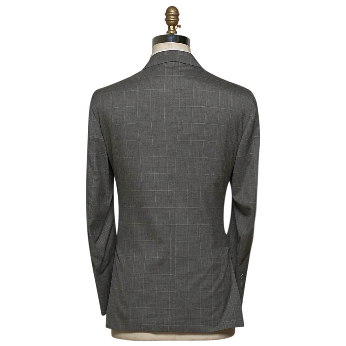 KITON Gray Cashmere Suit