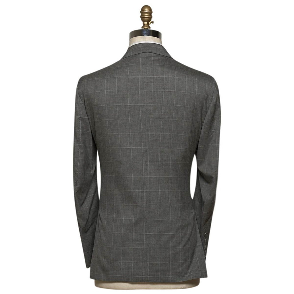 KITON Gray Cashmere Suit