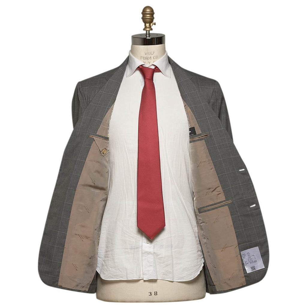 KITON Gray Cashmere Suit