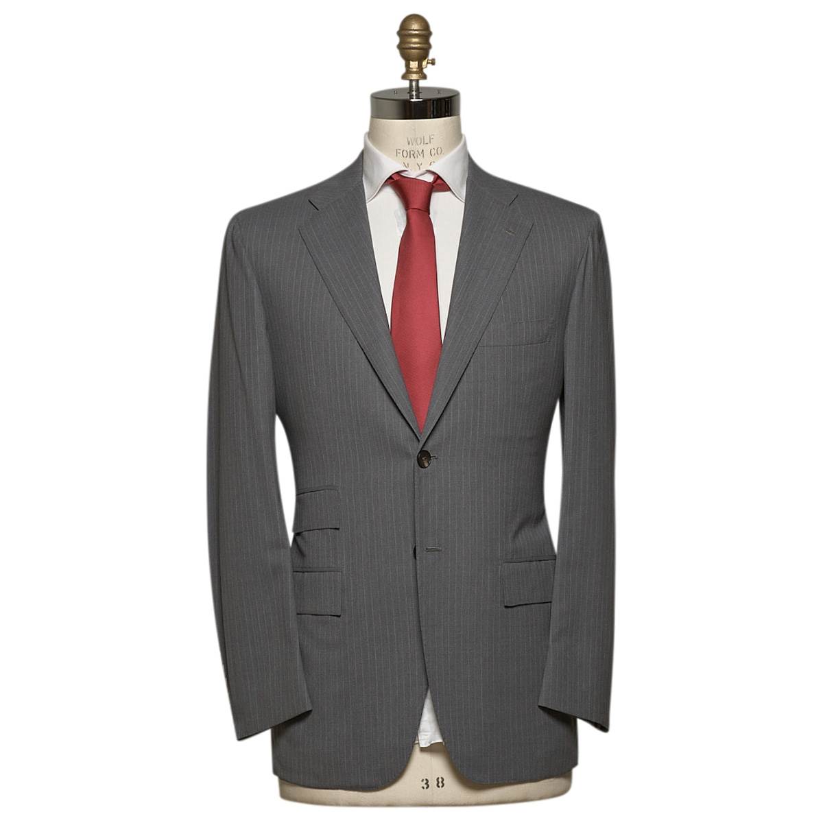 Kiton KITON Gray Wool 14 Micron Suit Gray 000