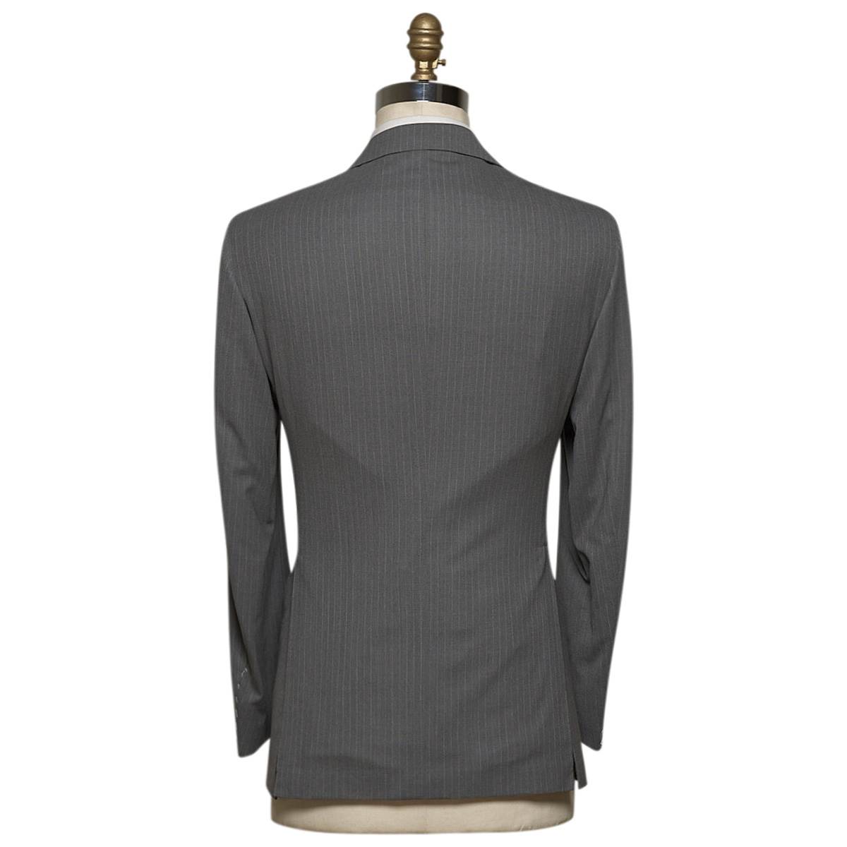 KITON Gray Wool 14 Micron Suit