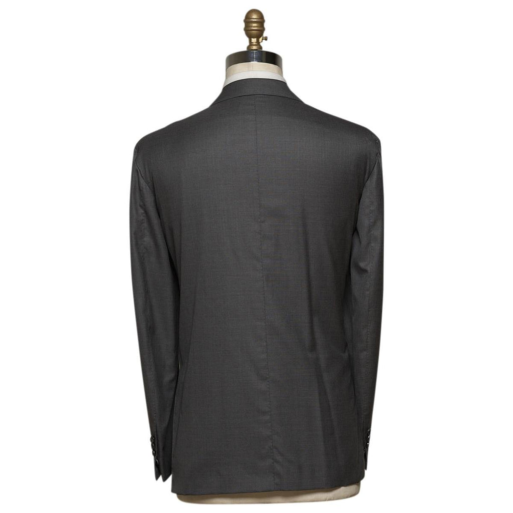KITON Gray Wool 14 Micron Suit