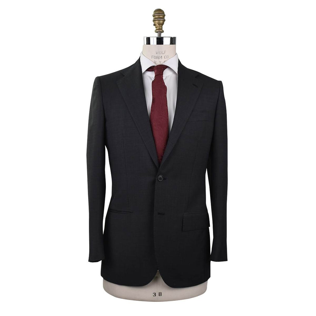 Kiton KITON Gray Wool Mohair Suit Gray 000