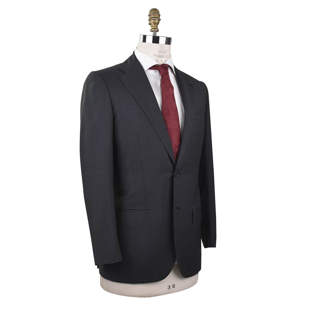 Kiton KITON Gray Wool Mohair Suit Gray 001