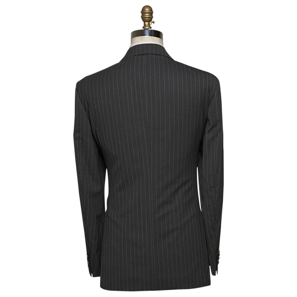 KITON Dark Blue Wool 14 Micron Suit