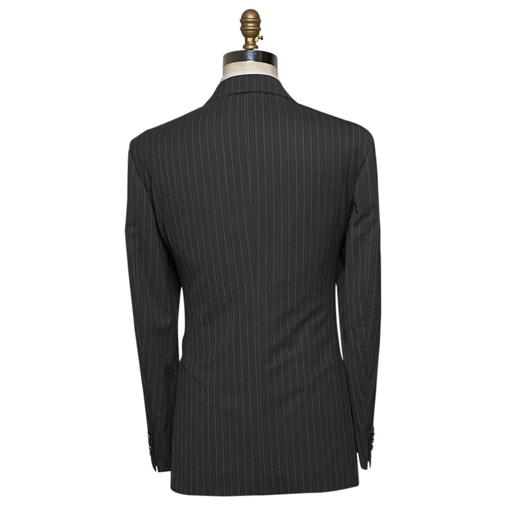 KITON Dark Blue Wool 14 Micron Suit
