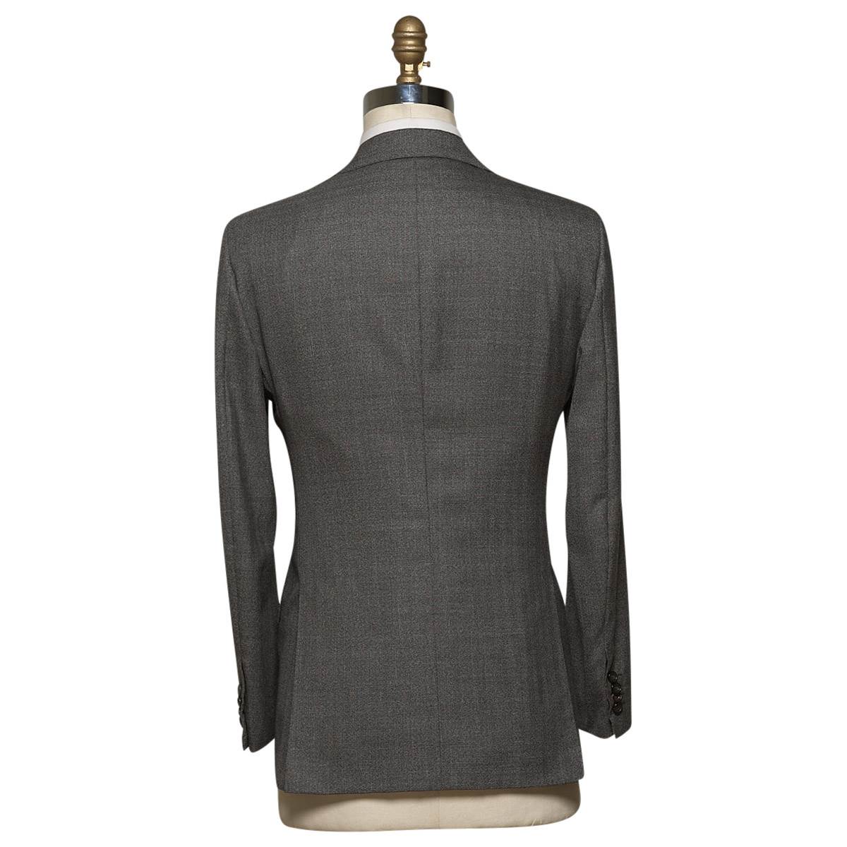 KITON Gray Cashmere Suit