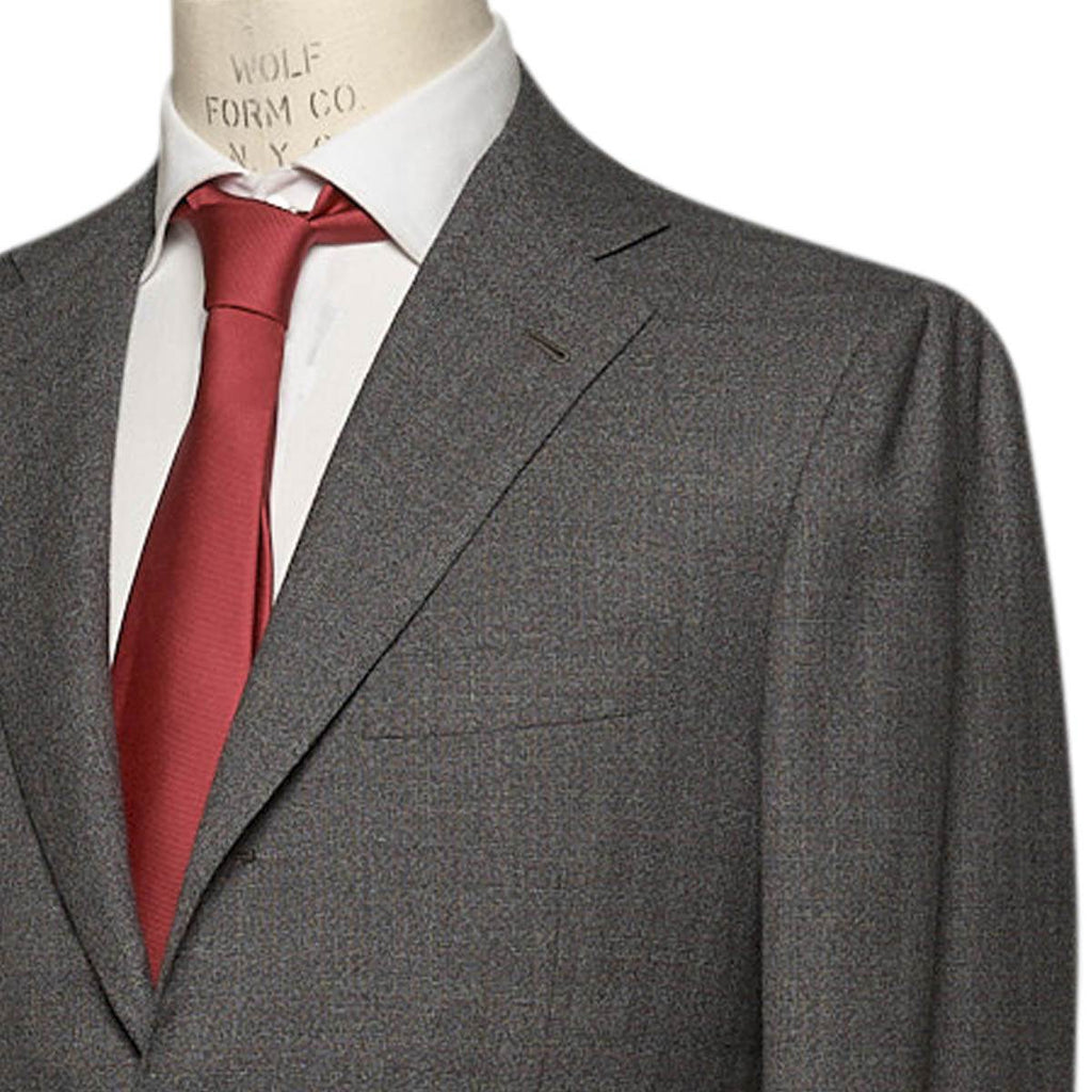 KITON Gray Cashmere Suit
