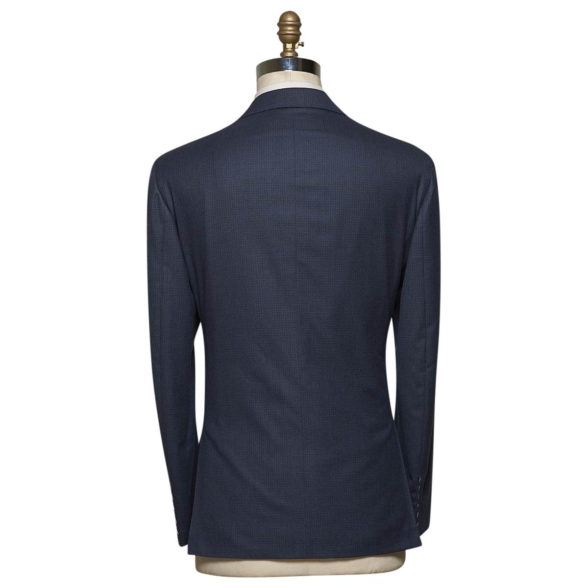 KITON Blue Wool 14 Micron Suit