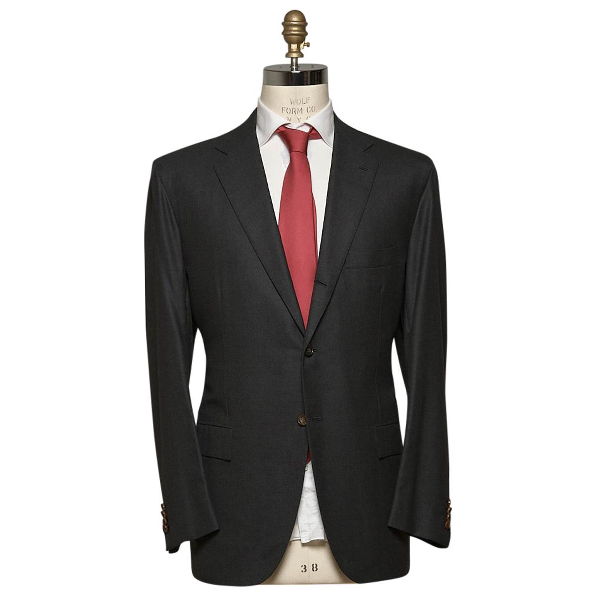 Kiton KITON Blue Wool 14 Micron Suit Blue 000