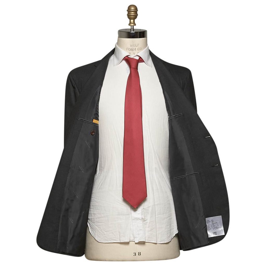 KITON Dark Blue Wool 14 Micron Suit