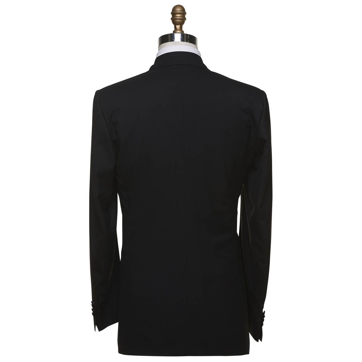 KITON Black Wool Smoking Suit
