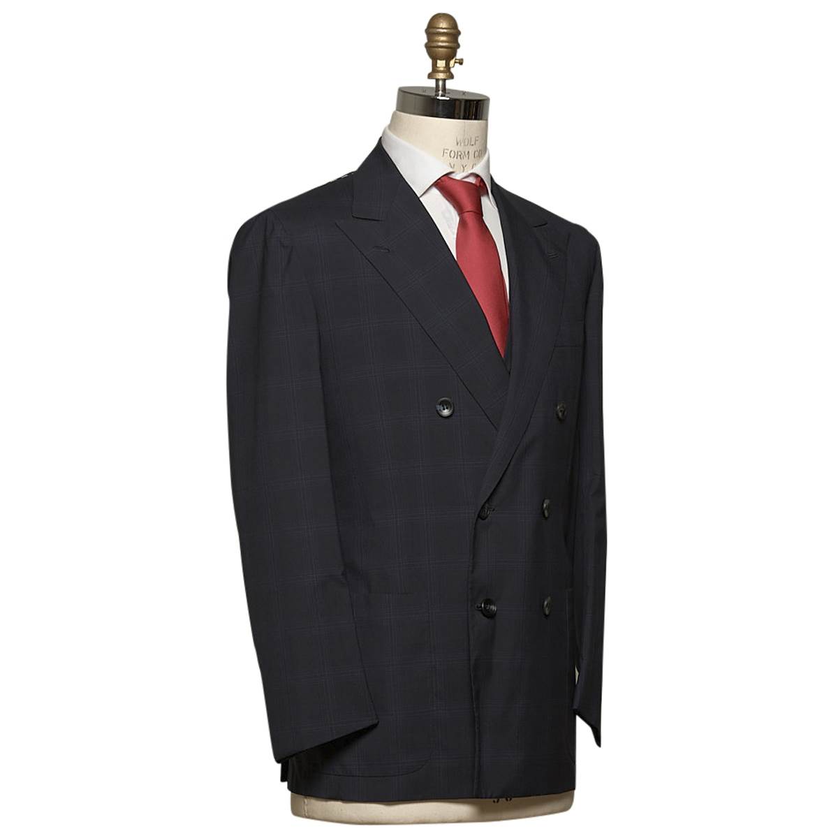 Kiton KITON Dark Blue Wool 160's Suit Dark Blue 001