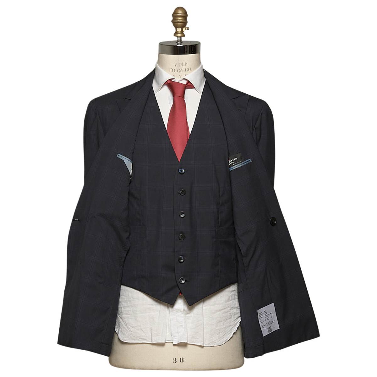 KITON Dark Blue Wool 160's Suit