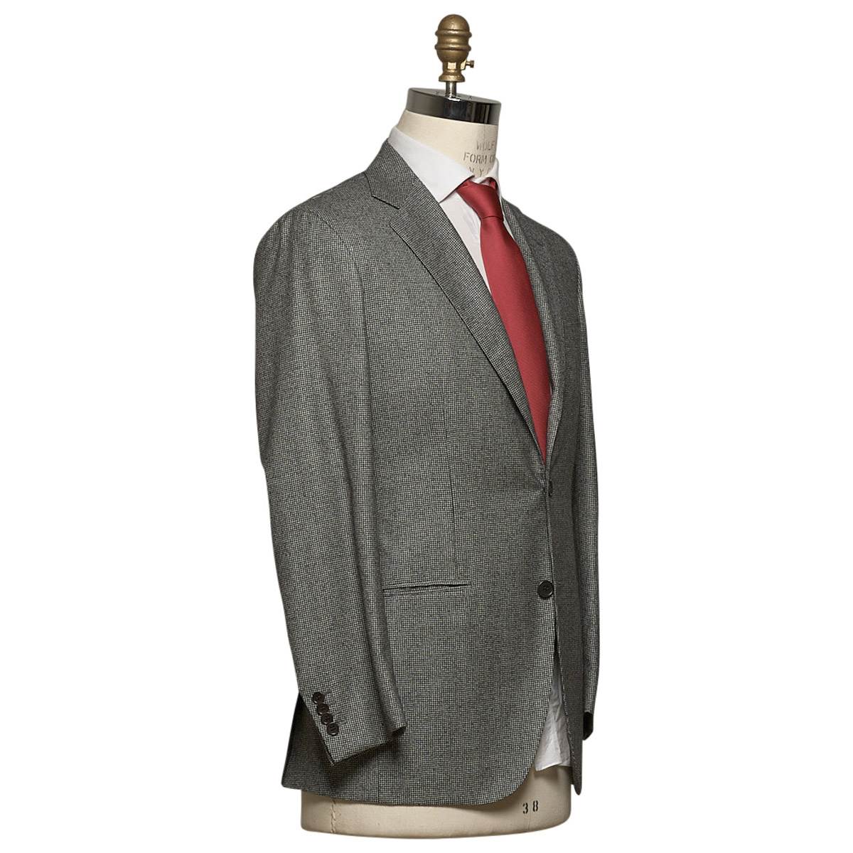 KITON Gray Cashmere Suit