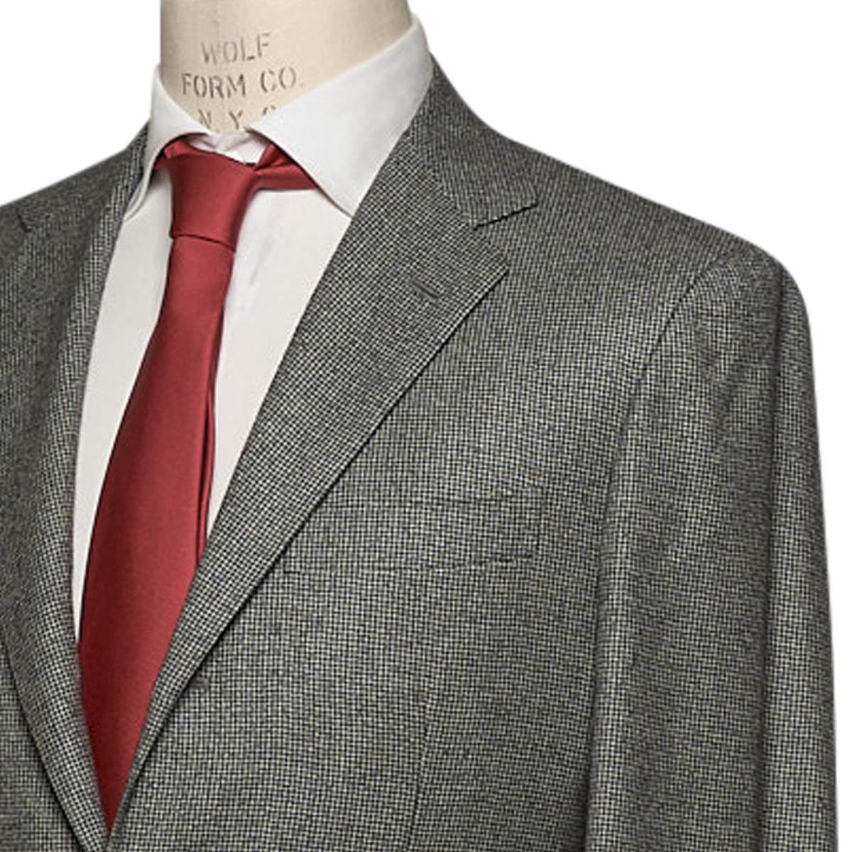 KITON Gray Cashmere Suit