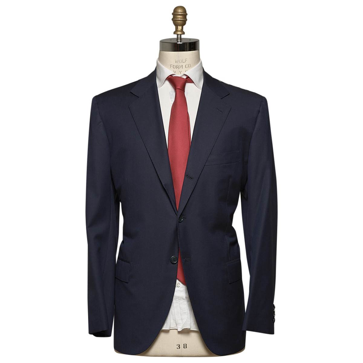 Kiton KITON Blue Virgin Wool Silk Suit Blue 000