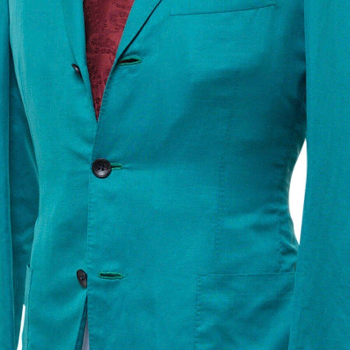 KITON Green Cotton Linen Blazer