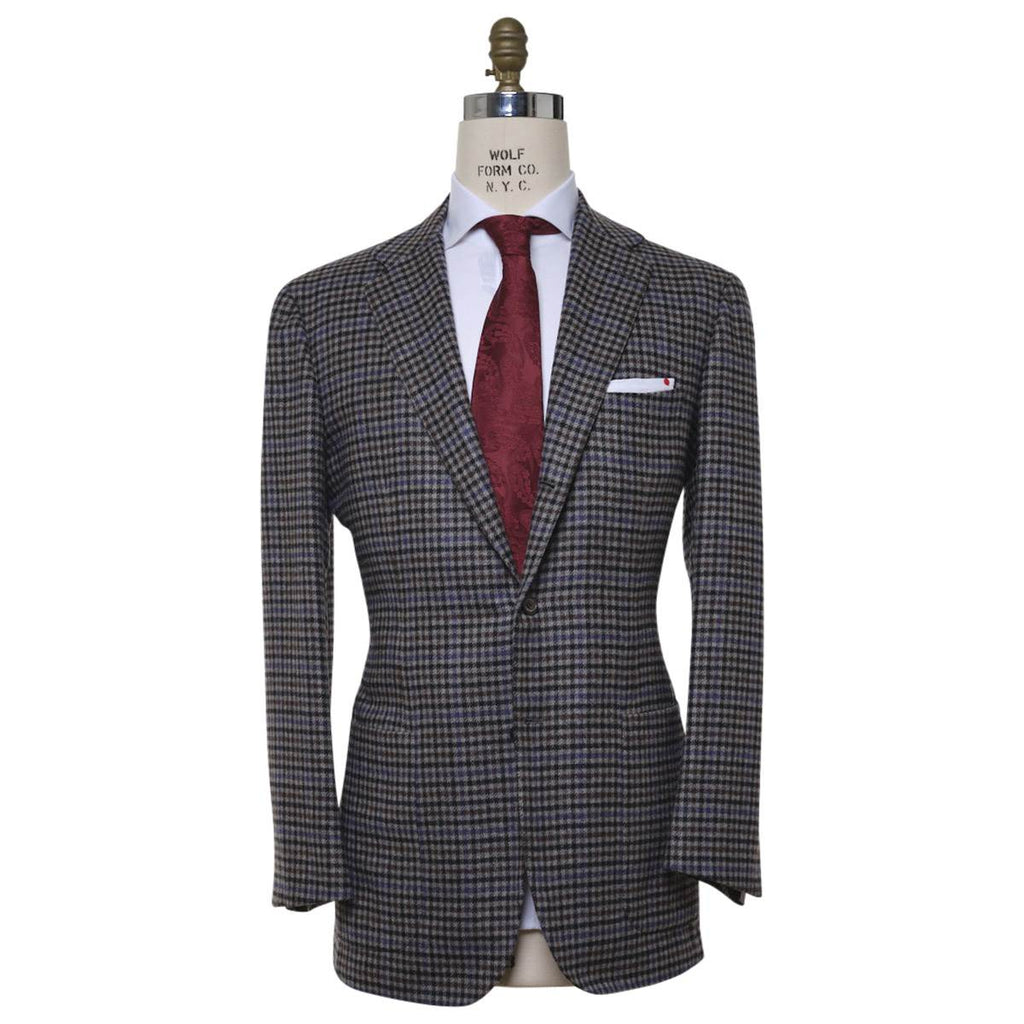 Kiton KITON Multicolor Cashmere Silk Vicuna Peru Blazer Multicolor 000